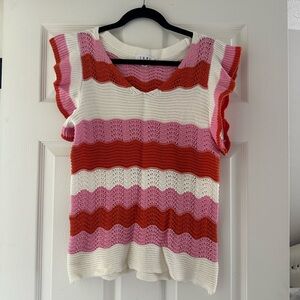 THML Multicolor Striped Tank Top